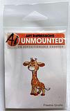Art Impressions Unmounted Gerry the Giraffe Stamp