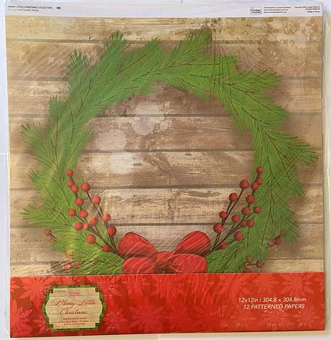 Couture Creations Merry Little Christmas Collection Paper Pack