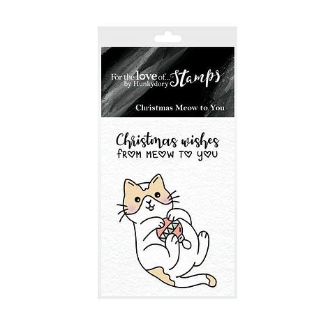 For The Love Of Stamps by Hunkydory Christmas Meow to You Stamp Set