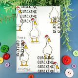 For The Love Of Stamps by Hunkydory Quacking Christmas Stamp Set