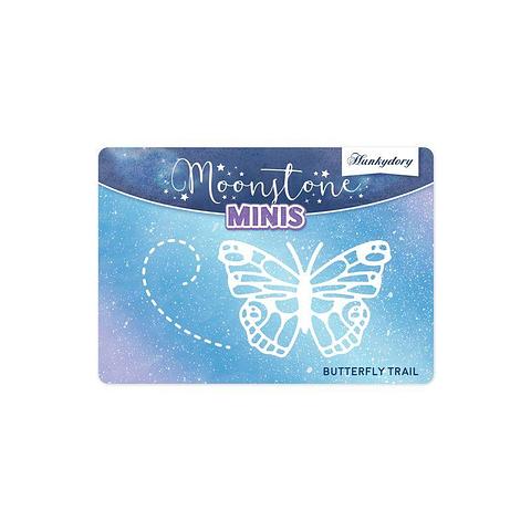 Hunkydory Moonstone Minis Butterfly Trail 2 Piece Die Set
