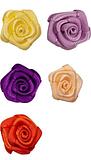 Simply Ribbons Mini Roses 10 Pack Assorted Colours