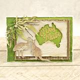 Couture Creations Sunburnt Country G'Day Mate Eco Coaster Board (2pc set)