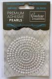 Couture Creations Snow White Adhesive Pearls 3mm