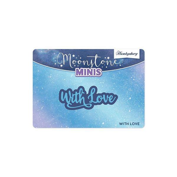 Hunkydory Moonstone Minis With Love 2 Piece Die Set