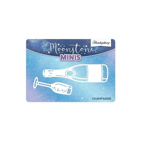 Hunkydory Moonstone Minis Champagne 2 Piece Die Set