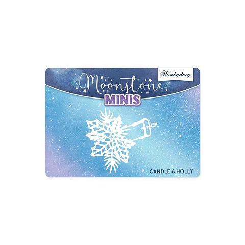 Hunkydory Moonstone Minis Christmas Candle and Holly Craft Die