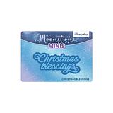Hunkydory Moonstone Minis Christmas Blessings 2 Piece Die Set