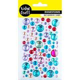 Value Craft Self-Adhesive Rhinestone Bubbles Assorted Colours