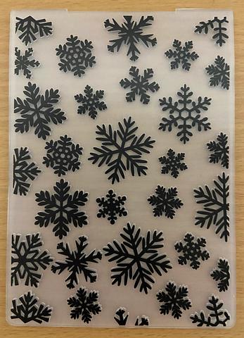 The Embossing Folder Snowflakes 10.5cm x 14.5cm