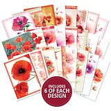 Hunkydory 'The Little Book Of Poppies' Decorative A6 Paper Pad