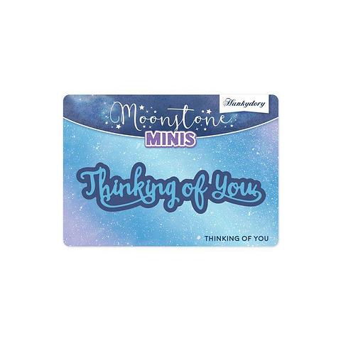 Hunkydory Moonstone Minis Thinking of You 2 Piece Die Set