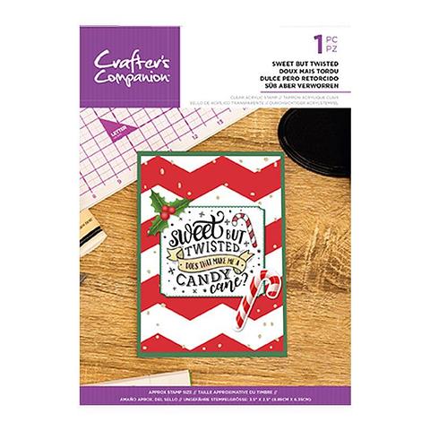 Crafter’s Companion Sweet But Twisted Clear Acrylic Stamp