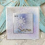 Hunkydory Moonstone Combos Festive Words Snow 14 Piece Stamp and Die Set