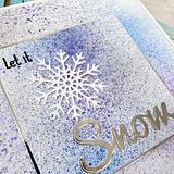 Hunkydory Moonstone Combos Festive Words Snow 14 Piece Stamp and Die Set