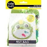 Value Craft DIY Felt Frog Bag Kit