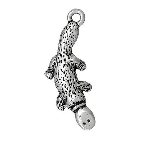 Silver Platypus Charms 5 Pack