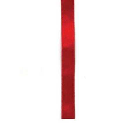 Value Craft Ribbon Satin Red 10 mm x 10 metres