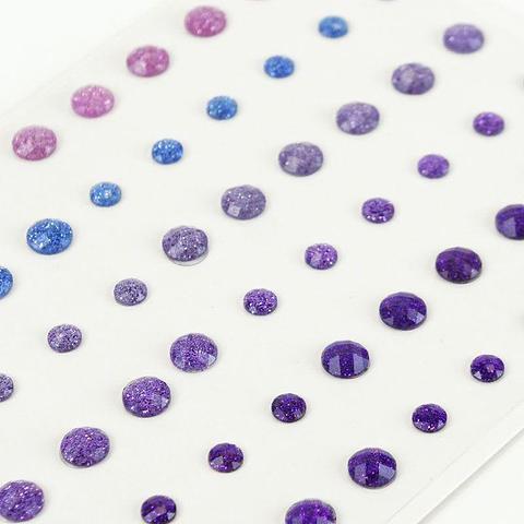 Hunkydory Diamond Sparkles Purple Sparkle Self-Adhesive Glitter Gemstones