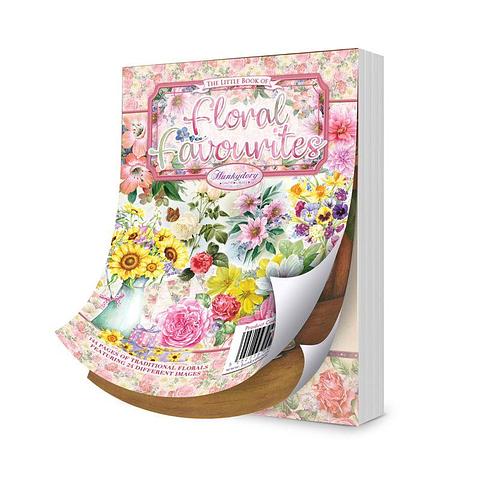 Hunkydory 'The Little Book Of Floral Favourites' Decorative A6 Paper Pad