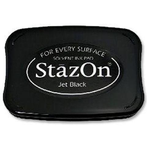 StāzOn Jet Black Ink Pad Large