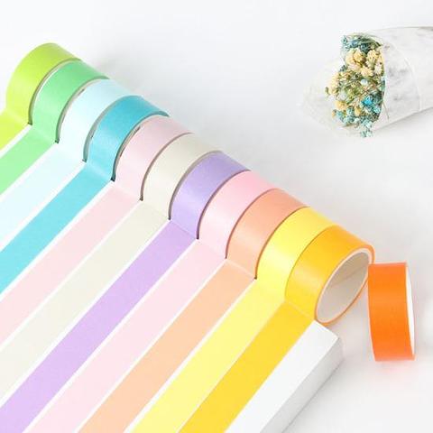 Paper Washi Tape Unicorn Pastels 1.5cm Assorted